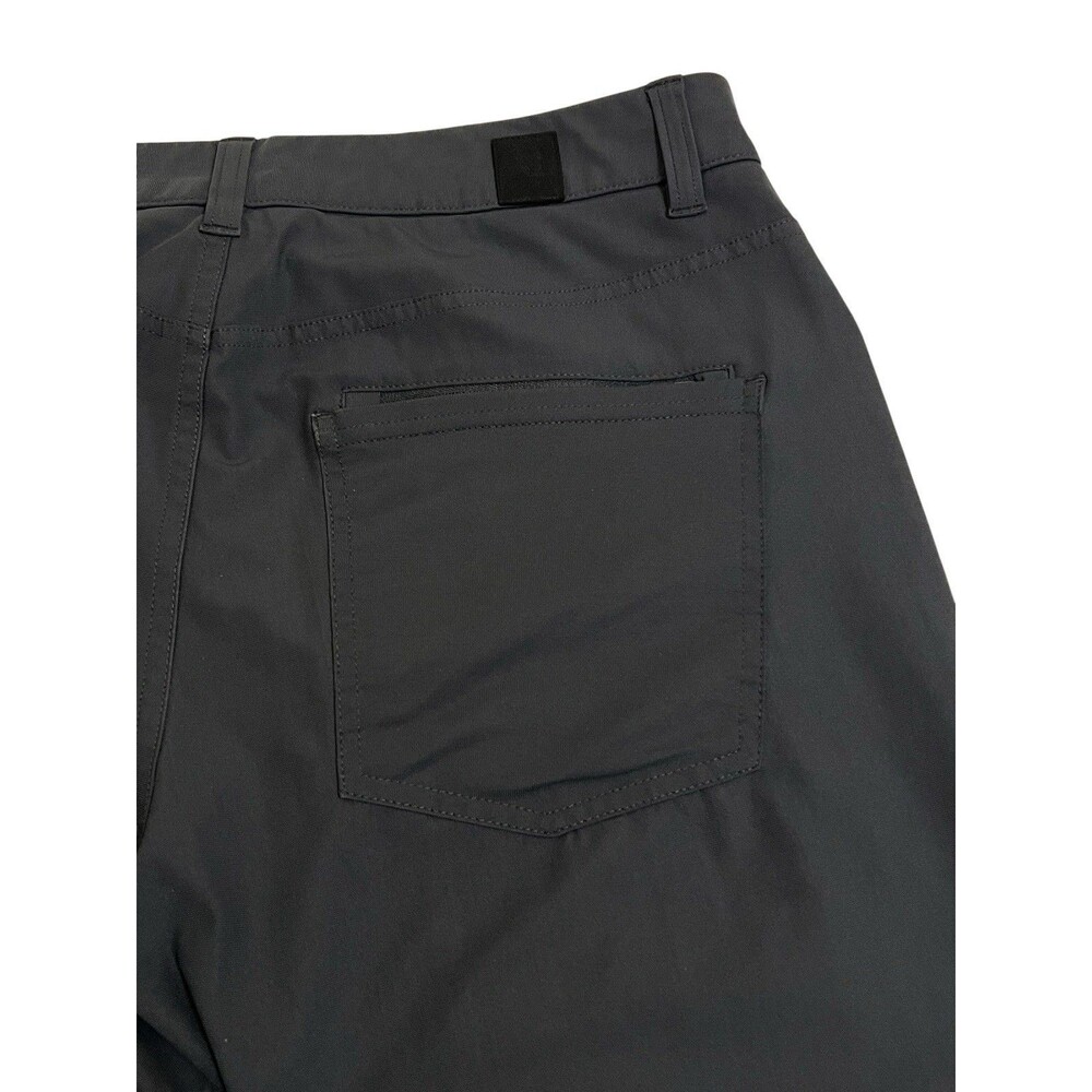 VUORI Charcoal Gray Chino Meta Pants Athletic Slim Tapered Performance 30x30 - Picture 4 of 6